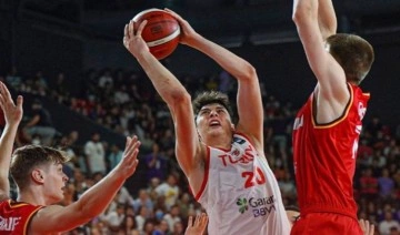 FIBA 18 Yaş Altı Erkekler Avrupa Basketbol Şampiyonası'nda Türkiye Almanya'yı mağlup etti