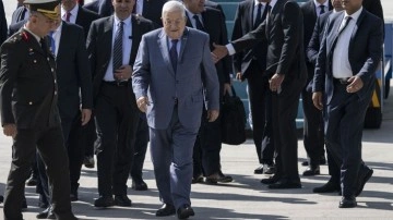 Filistin Devlet Başkanı Mahmut Abbas Ankara'ya geldi