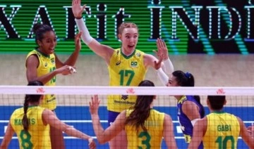 FIVB Kadınlar Milletler Ligi'nde ilk finalist Brezilya oldu