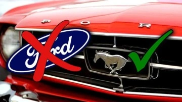 Ford Mustang'in Logosu Neden Farklı Tasarlanmış?