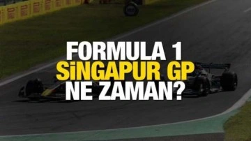Formula 1 Singapur GP ne zaman?
