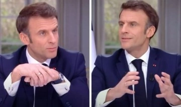 Fransa Cumhurbaşkanı Macron'un, kol saatini yavaşça çıkarması ülkeyi karıştırdı