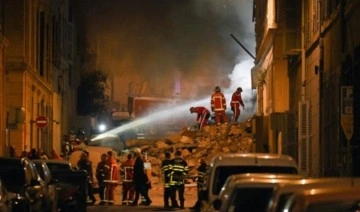 Fransa'da dört katlı bina çöktü, 5 kişi yaralandı