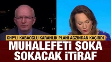Fransızlara konuşan CHP'li Kabaoğlu'dan korkunç HDP itirafı: Merkez parti olacak