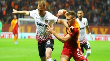 Galatasaray-Gaziantep FK! 11'ler belli oldu