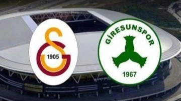 Galatasaray-Giresunspor maçı (CANLI YAYIN)