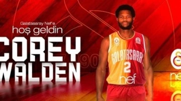 Galatasaray Nef, Corey Walden'ı transfer etti