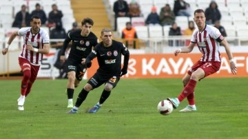 Galatasaray, Sivasspor deplasmanında yara aldı