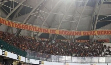 Galatasaray taraftarlarından 'Şampiyon olmamız engellenemez' tezahüratı!