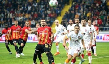 Galatasaray ve Kayserispor PFDK'ye sevk edildi