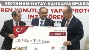 Galatasaray'dan deprem bölgesinde 300 konut yapımı için bağış!