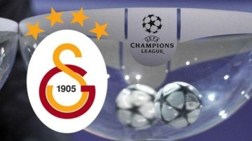 Galatasaray'ın Şampiyonlar Ligi'ndeki rakibi belli oluyor | CANLI