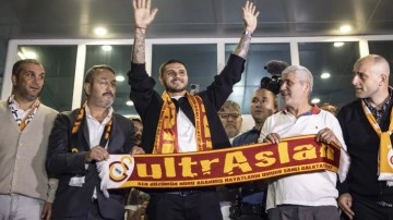 Galatasaray'ın yeni yıldızı Mauro Icardi İstanbul'da! İşte ilk sözleri...