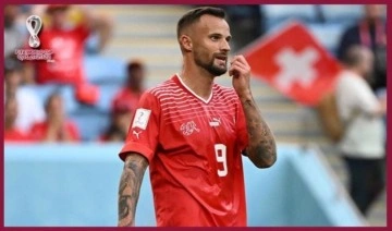 Galatasaraylı futbolcu Haris Seferovic, 2022 FIFA Dünya Kupası'nda tek kaldı
