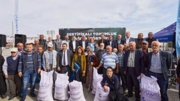 Gaziantep Büyükşehir, ürettiği sertifikalı tohumların dağıtımına başladı