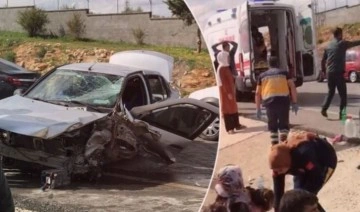 Gaziantep'te korkunç kaza: 10 kişi yaralandı