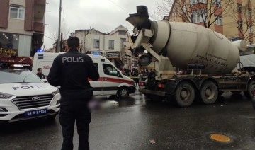 Gaziosmanpaşa'da dehşet! Anne ve çocukları beton mikserinin altında kaldı