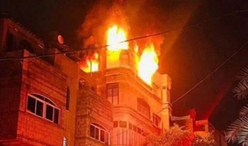 Gazze’de yangın faciası! 21 kişi yaşamını yitirdi