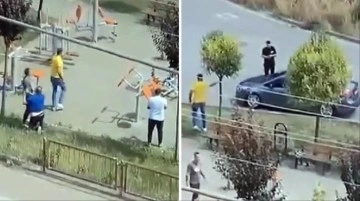 Gebze'de dehşet anları! Çocuk parkında silahlı çatışma
