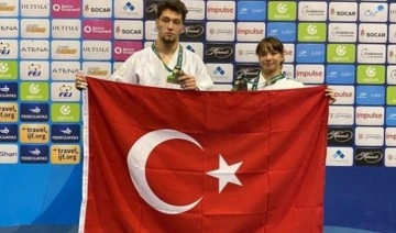 Genç judoculardan 2 madalya birden