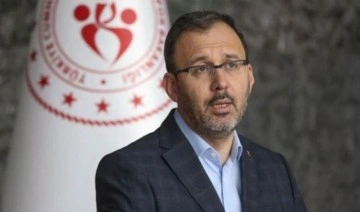 Gençlik ve Spor Bakanı Mehmet Muharrem Kasapoğlu, bakanlığa bin 17 işçi alınacağını duyurdu