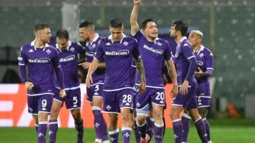 Gol düellosunda avantajı Fiorentina kaptı