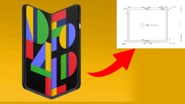 Google'ın Katlanabilir Telefonu Galaxy Fold'a Benzeyebilir