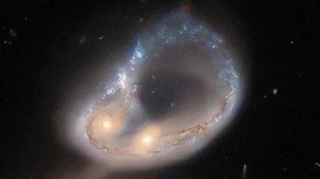 Görüntüsü Muazzam Bir Galaktik Çarpışma Kaydedildi