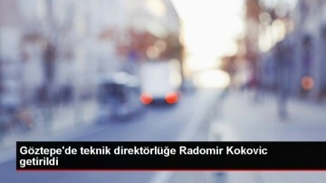 Göztepe'de Radomir Kokovic 2023-2024 sezonunda teknik direktörlük görevini üstlenecek