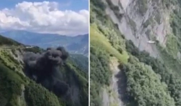 Gürcistan'da helikopter dağlık alana düştü: 8 ölü