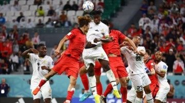 H Grubu ikinci maçında Gana, Güney Kore'yi 3-2 mağlup etti