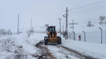 Hakkari’de karla mücadele çalışmaları aralıksız sürüyor