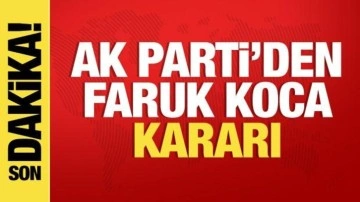 Halil Umut Meler'e saldıran Faruk Koca, AK Parti'den ihraç edildi