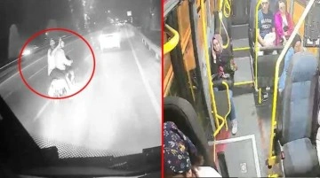Halk otobüsüne silahlı saldırı! Seyir halindeyken motosikletten ateş açtılar