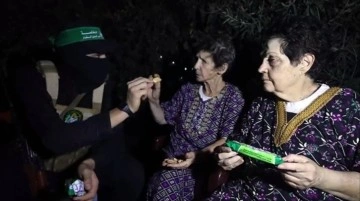 Hamas rehinelerinin serbest bırakıldığı anlara ilişkin görüntüler yayınlandı