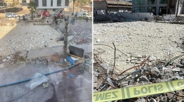 Hatay'da kaybolan kişi depremde yıkılan binanın enkazındaki su birikintisinde ölü bulundu