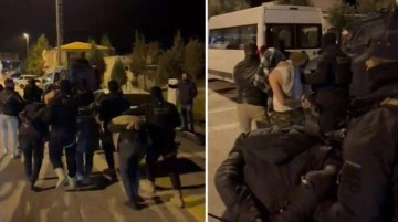 Hatay'da yağma yapıp Adana'ya dönen 8 kişilik grup, Ceyhan gişelerde gözaltına alındı