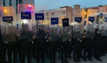 HDP'lilerin 'Pençe Kılıç Hava Harekatı' protestosuna polis müdahalesi: 47 gözaltı