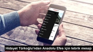 Hidayet Türkoğlu'ndan Anadolu Efes için tebrik mesajı