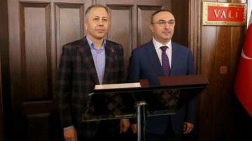 İçişleri Bakanı Ali Yerlikaya Tekirdağ Valiliğini ziyaret etti