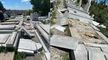 İçişleri Bakanı Süleyman Soylu duyurdu: Yahudi mezarlığına saldıranlar yakalandı