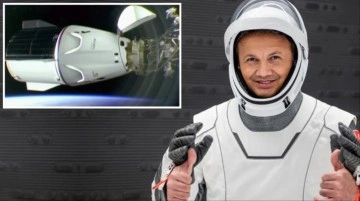 İlk Türk astronot Gezeravcı'yı da taşıyan kapsül Uzay İstasyonu'na kenetlendi