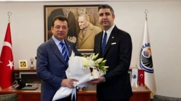 İmamoğlu Kartal Belediye Başkanı Gökhan Yüksel'i ziyaret etti