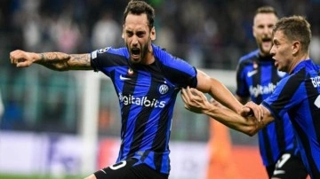 Inter Barcelona'yı Hakan Çalhanoğlu'yla yıktı
