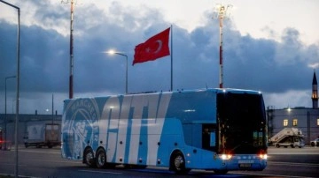 Inter ve Manchester City, İstanbul'a geldi