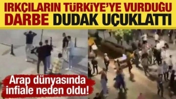 Irkçıların Türkiye'ye vurduğu darbe dudak uçuklattı! Arap dünyasında infiale neden oldu
