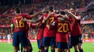 İspanya, Güney Kıbrıs'a acımadı! Gol olup yağdılar