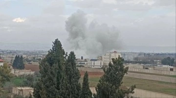 İsrail savaş uçakları, Suriye'nin başkenti Şam'ı vurdu! İşte bölgeden ilk görüntüler