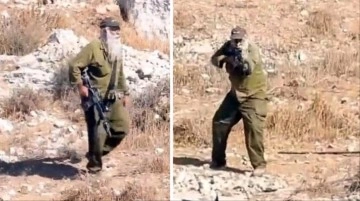 İsrail'de silahlanan sivil Yahudiler, Filistin köylerine saldırmaya başladı