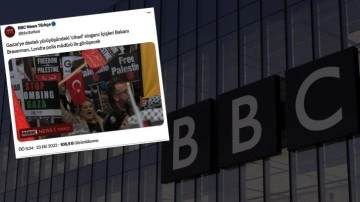 İsrail'in savaş suçlarını görmezden gelen BBC'den Türk bayraklı algı operasyonu